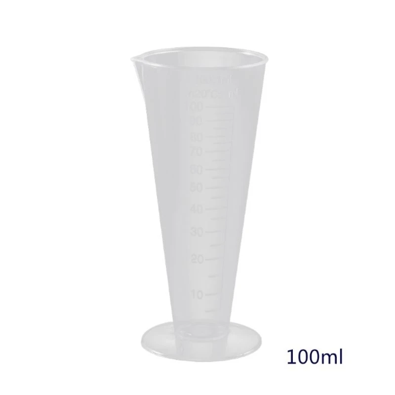 for Triangle Graduated Plastic Liquid Measuring Mixing Cup Clear for DIY Art Craft Projects Kitchen Cooking Baking 8oz 1