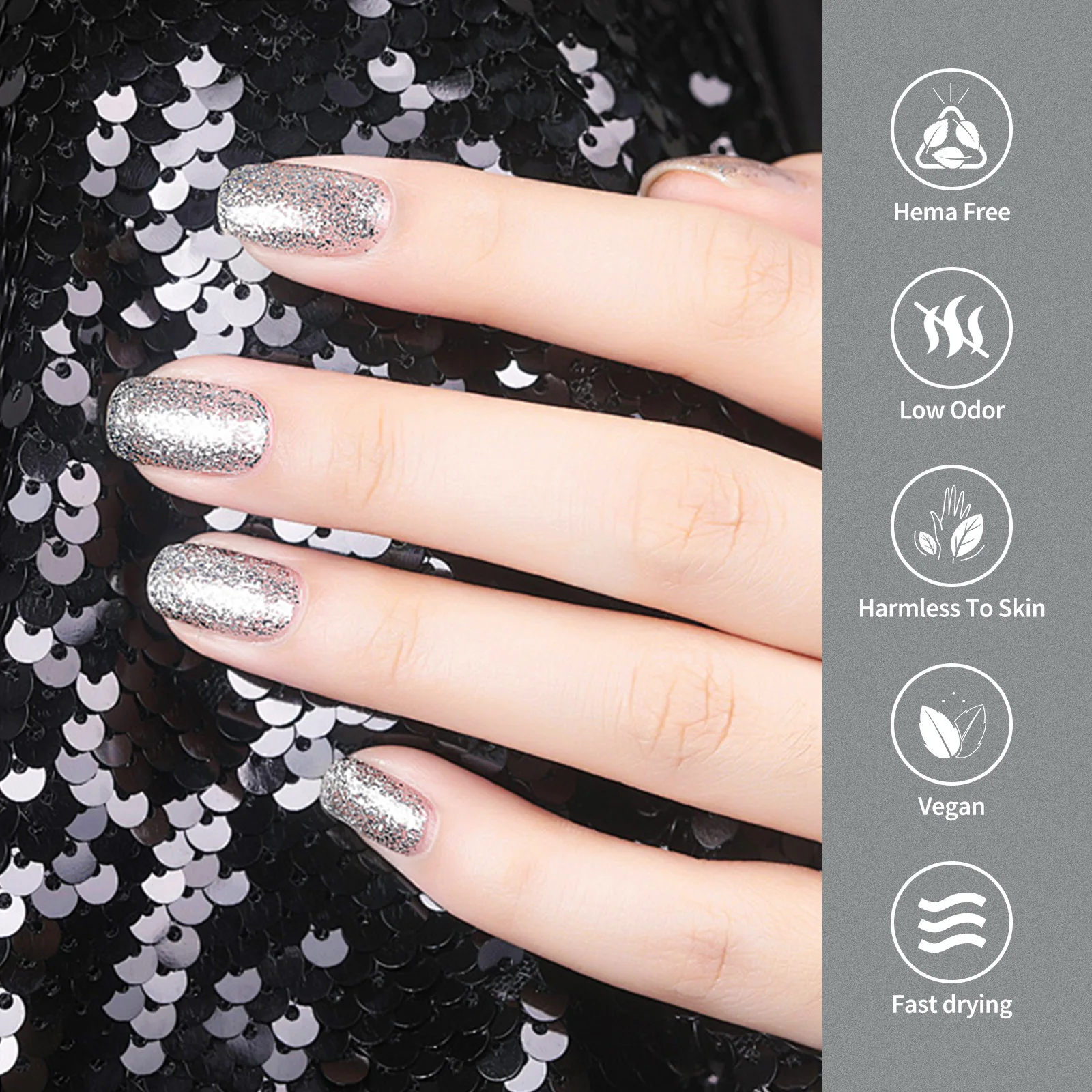 VENALISA VIP5 Nagelgelpoliermittel, 7,5 ml, HEMA/TPO-frei, semi-permanenter Nagellack, Super-Textur, extrem glänzendes, langlebiges Top-Gel – Detail 13