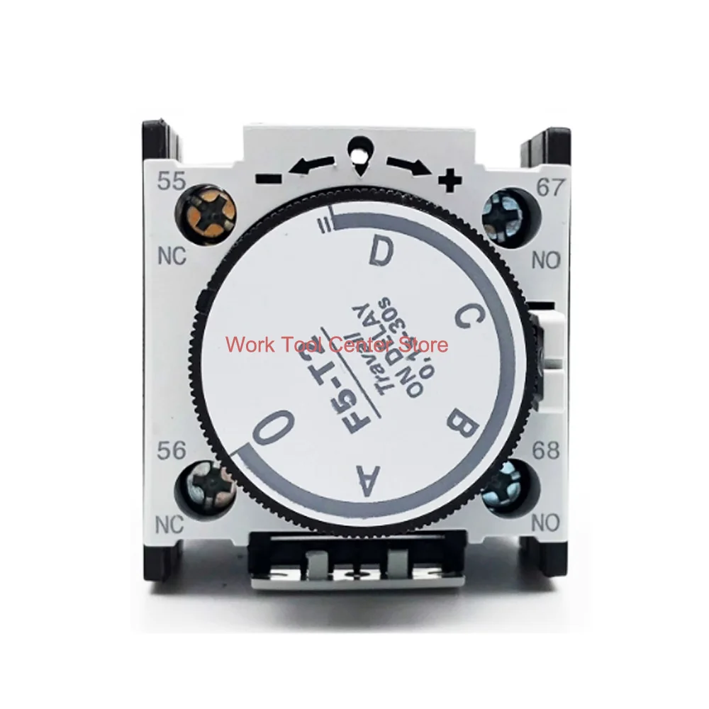 Original Time Relay Module F5-T0/T2/T4 F5-D0/D2/D4 Power On Off Delay 0.1-3S 0.1-30S 10-180S Electric Timer Switch Chint Object
