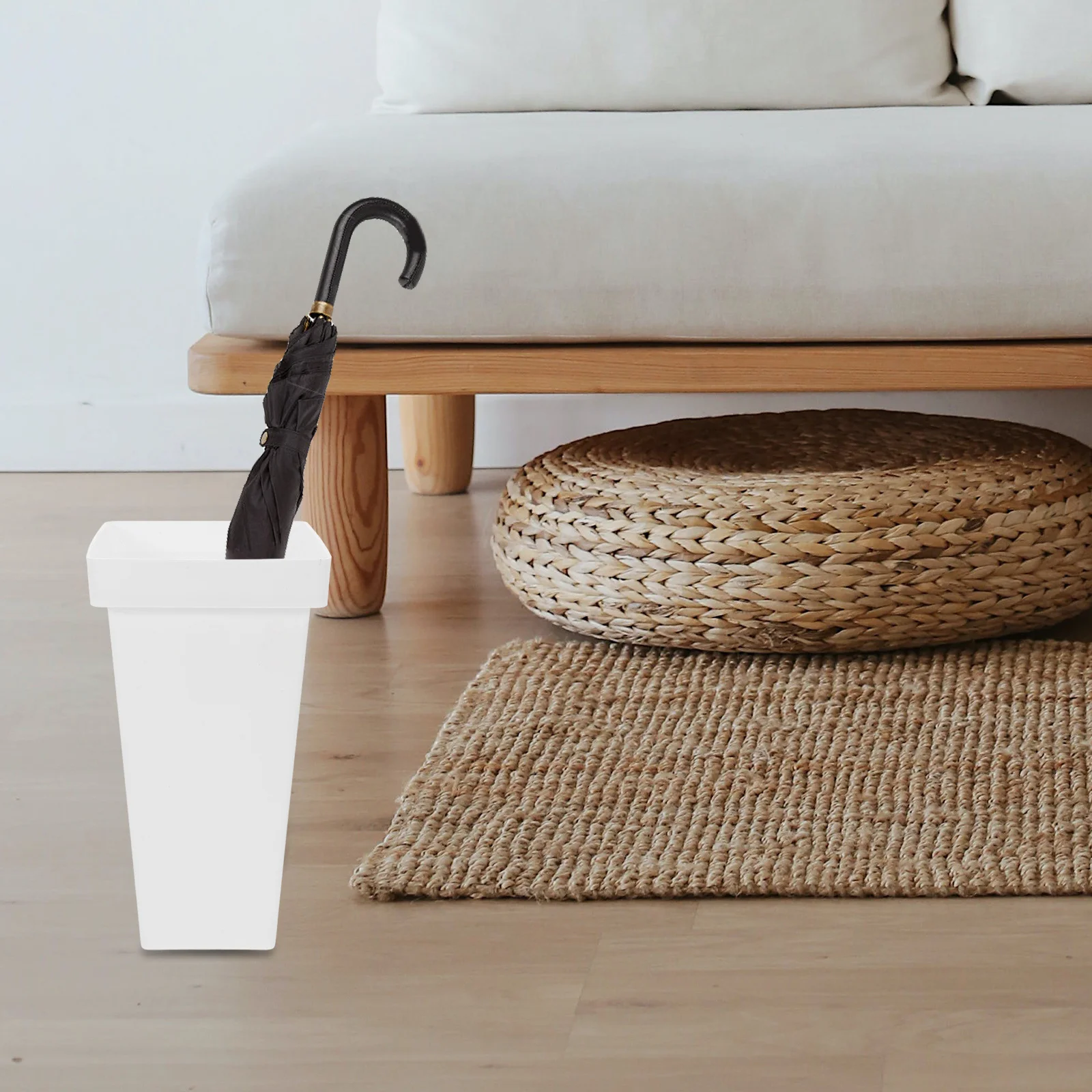 

Rain Umbrella Storage Bucket Decorative Flower Holder Tall Plant Container Large Plastic Flower Vase For Office Balcony