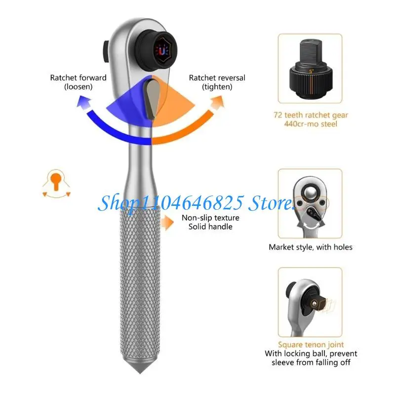 42 in 1 Screwdriver Set Ratchet Torque Wrench Drives Set Ratchet