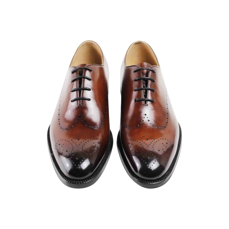 Handgemaakte herenschoenen Nieuwe leren herenschoenen - Duurzaam, comfortabel, ademend en stijlvol