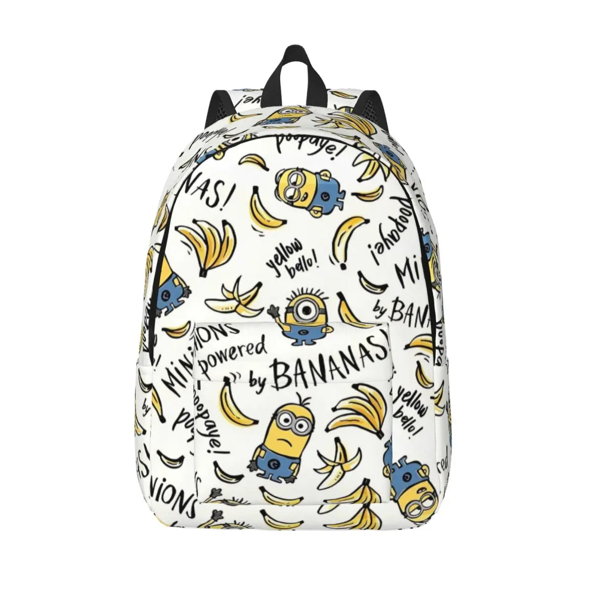 

Kawaii Despicable Me Minions Cool Backpack Durable School Travel Banana Cartoon Anime Daypack Men Women College Shoulder Bag