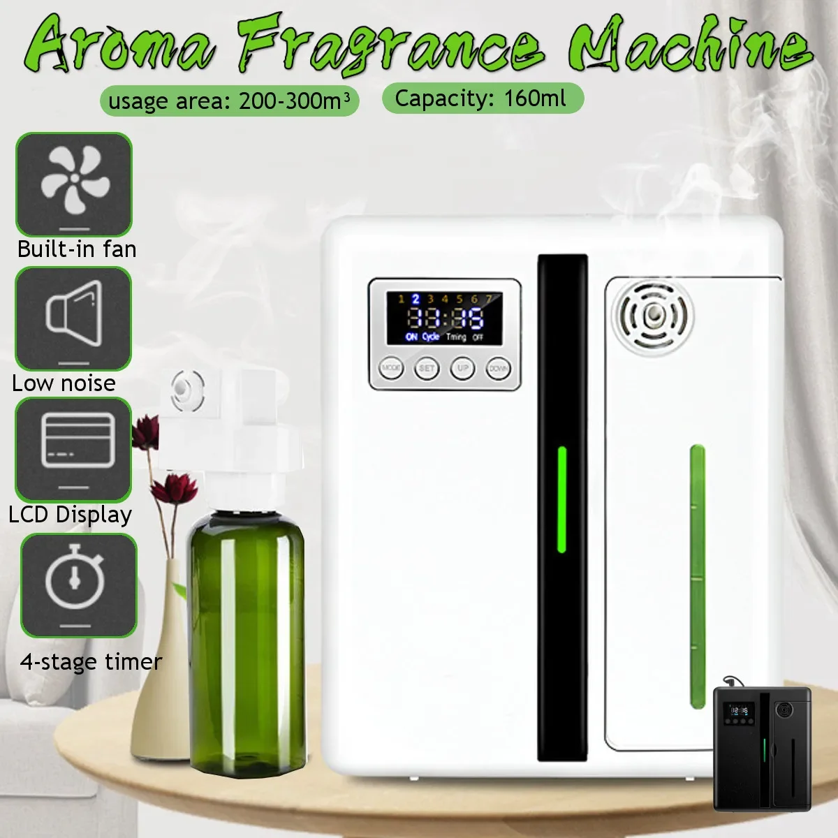 NAMSTE profumo diffusore di fragranze per la casa aroma automatico deodorante per ambienti aromatizzatore elettrico aromatico Oasis distributore di odori