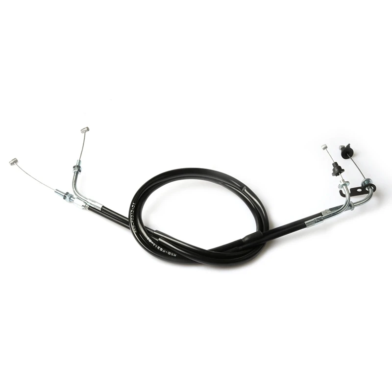 AU05 -Motorcycle 2 Throttle Cable Line Spare For YAMAHA FZ16 FZ 16 YS150 YS 150 Oil Cables Separate Double Throttle Lines