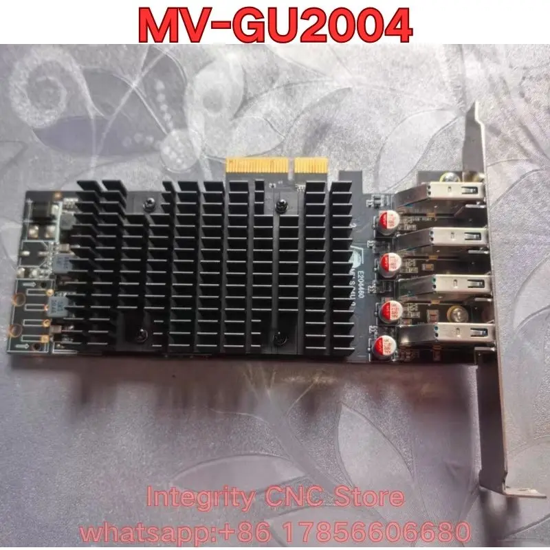 Second-hand MV-GU2004 visual capture card function test is normal