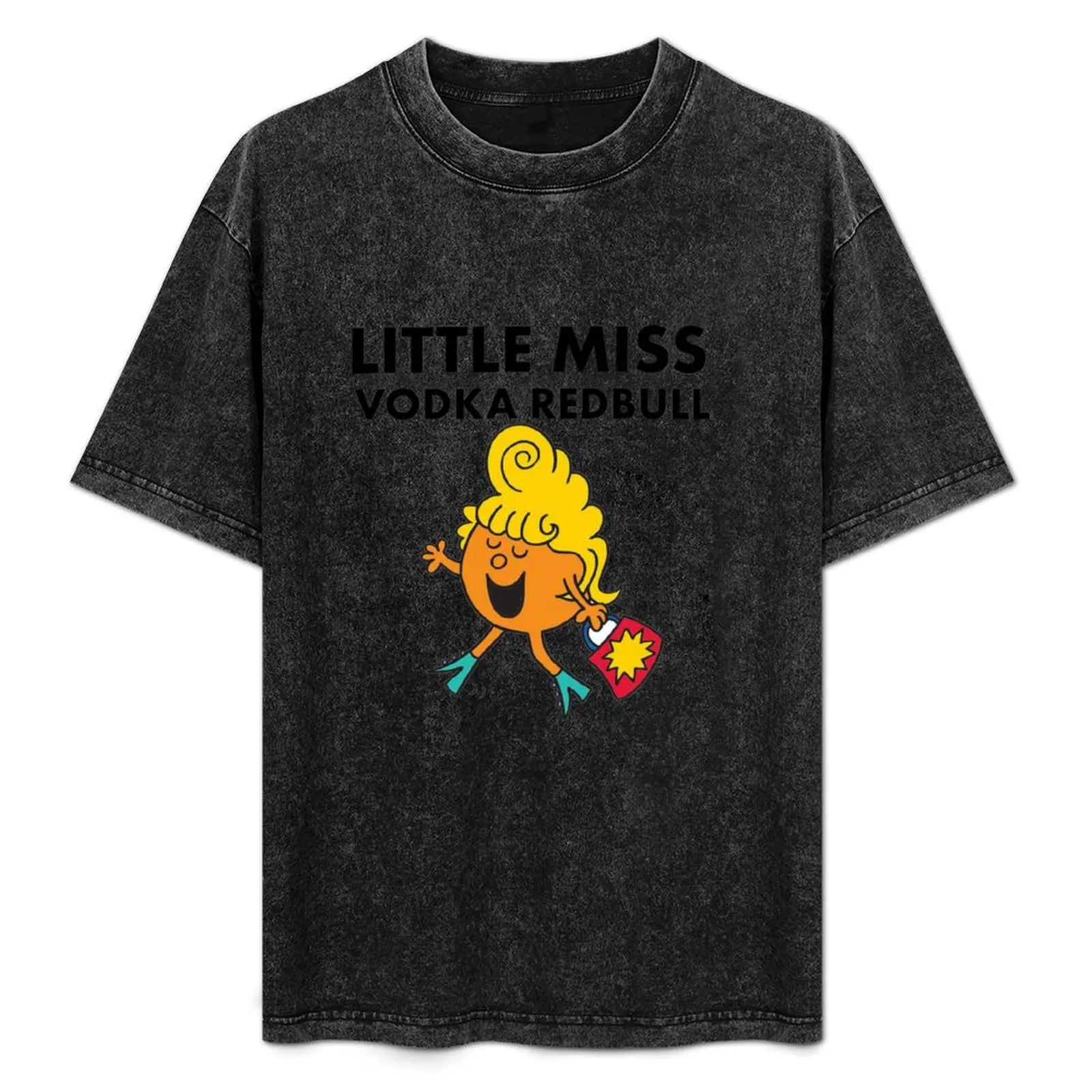 

little miss vodka redbull T-Shirt vintage graphic t shirt vintage oversize t-shirts man shirts men graphic