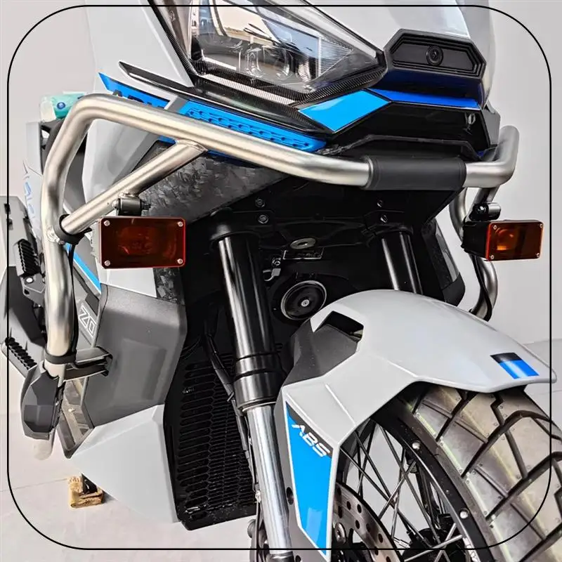 

ABNF!Motorcycle LED Fog Light Guard Protector Spotlight Cover For ZONTES 368G Accessories