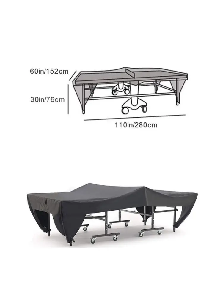 

Modern Pong Table Cover Dustproof Ox Fabric Waterproof Outdoor Indoor Rainproof Tablecloth Universal Protective eet