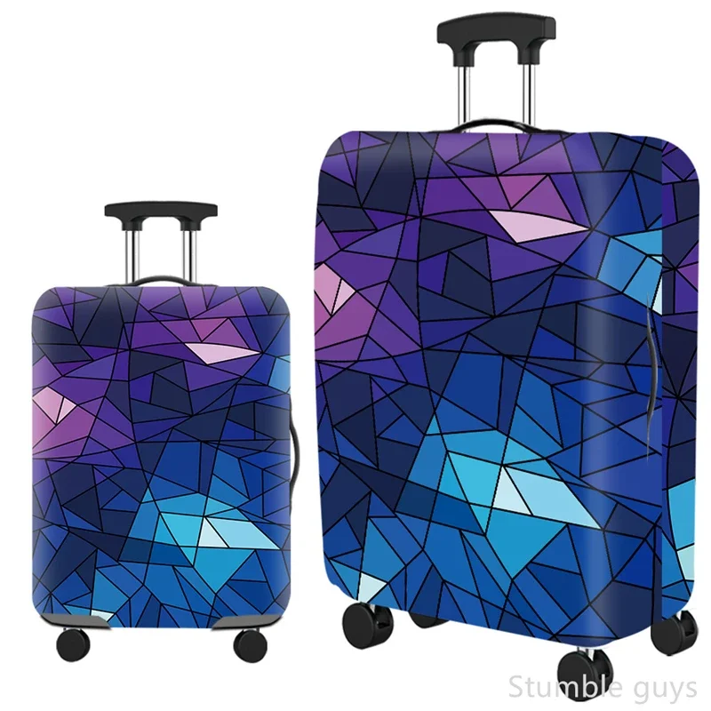 

Эластичный защитный чехол для багажа, моющийся, пыленепроницаемый, износостойкий, надежный, подходит для чемоданов 18-32 дюймов