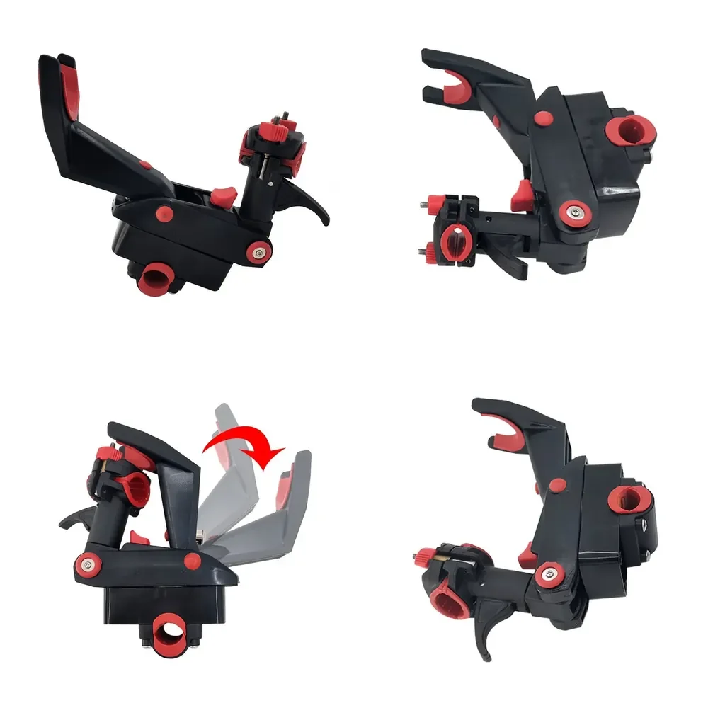 Marine fishing rod bracket Boat fishing rack Deep sea boat rod bracket Rotatable plastic Luya throwing rod Marine battery