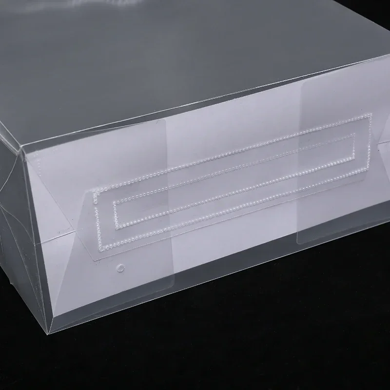 10PCS semi transparent frosted hard plastic packaging gift bags