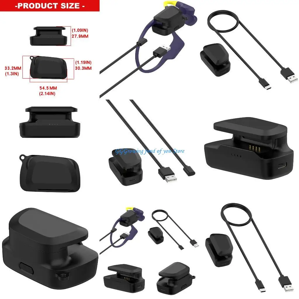 

H9EB Durability Protective Charging Case for AquaSwimming Bone Conductions Headphones