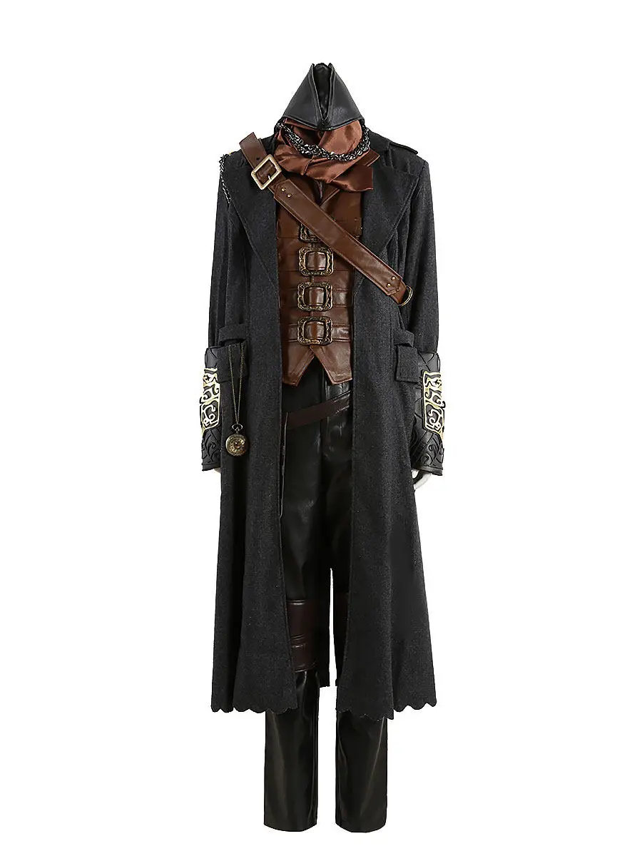 Bloodborne Gehrman Cosplay Costume Adult Customized Role Players Game for Halloween Carnival Comic con Themed Party