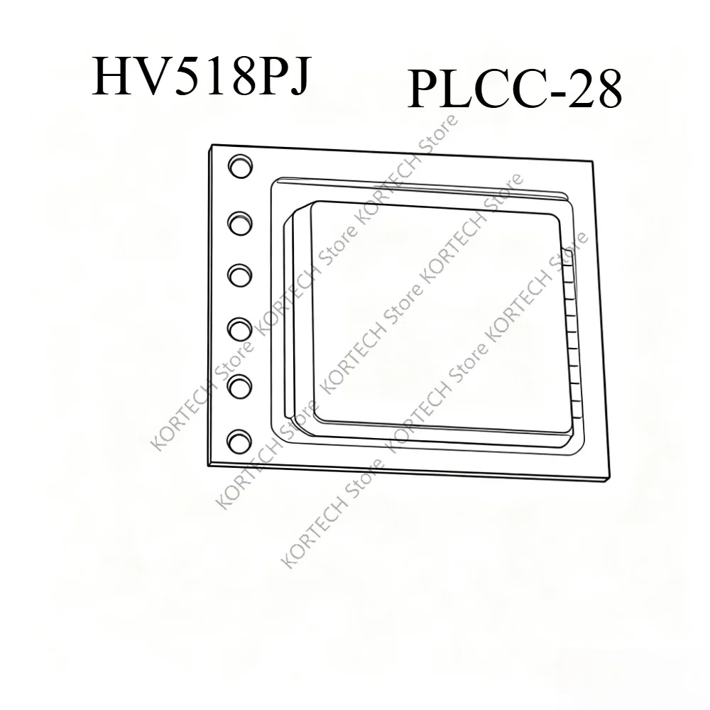 10Pcs/Lot Original HV518PJ HV518 PLCC-28 IC Chip Best quality