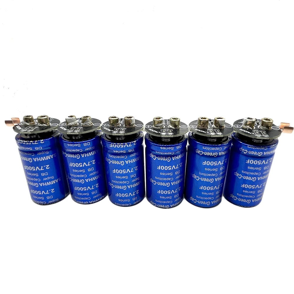 Supercondensator Samwha Green-Cap 16v83f Auto Gelijkrichter Module 2.7v500f Condensator Super Met Schroeven Super Condensator
