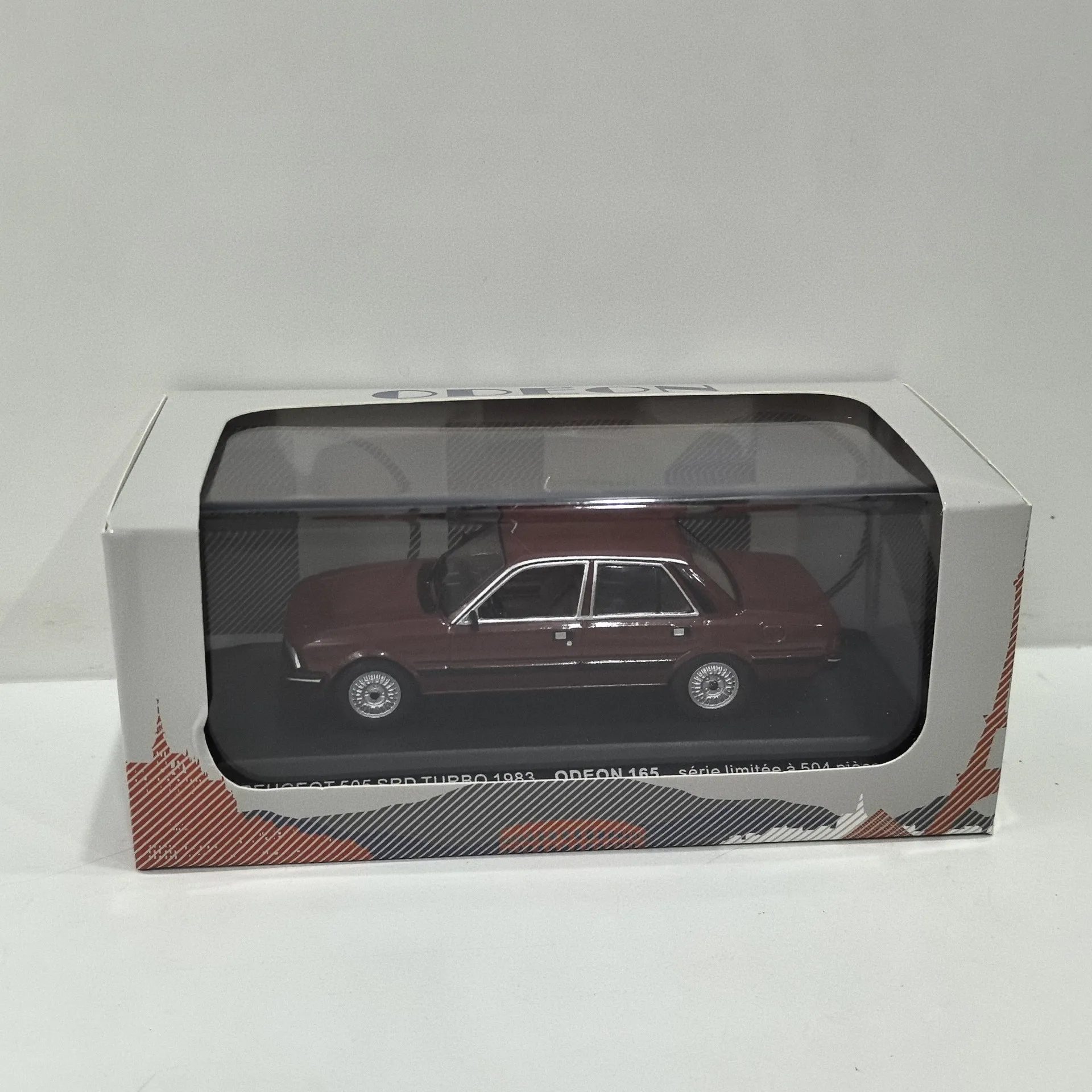 Diecast ODEON 1/43 Scale PEUGEOT 505 SRD 1983 H7 Alloy Car Model