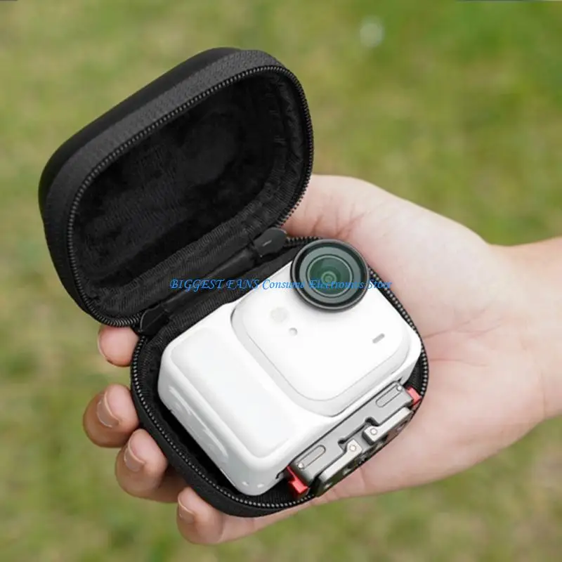 

Thin Protective Carrying Case Highlighting Water Resistant Outside For Tiny Cameras