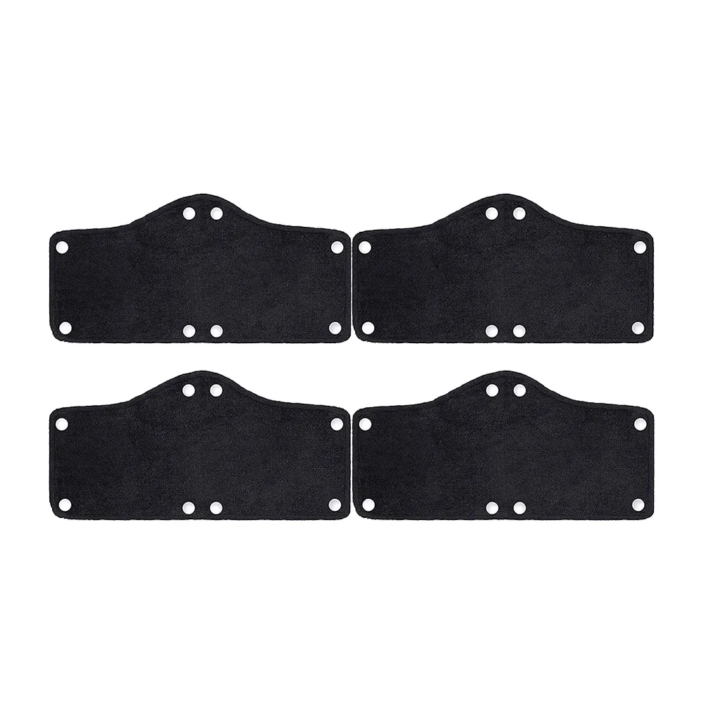 4 pezzi di fascia antisudore di sicurezza assorbono il sudore fodera per elmetto lavabile riutilizzabile fasce antisudore accessori per elmetto protettivo per lavoro