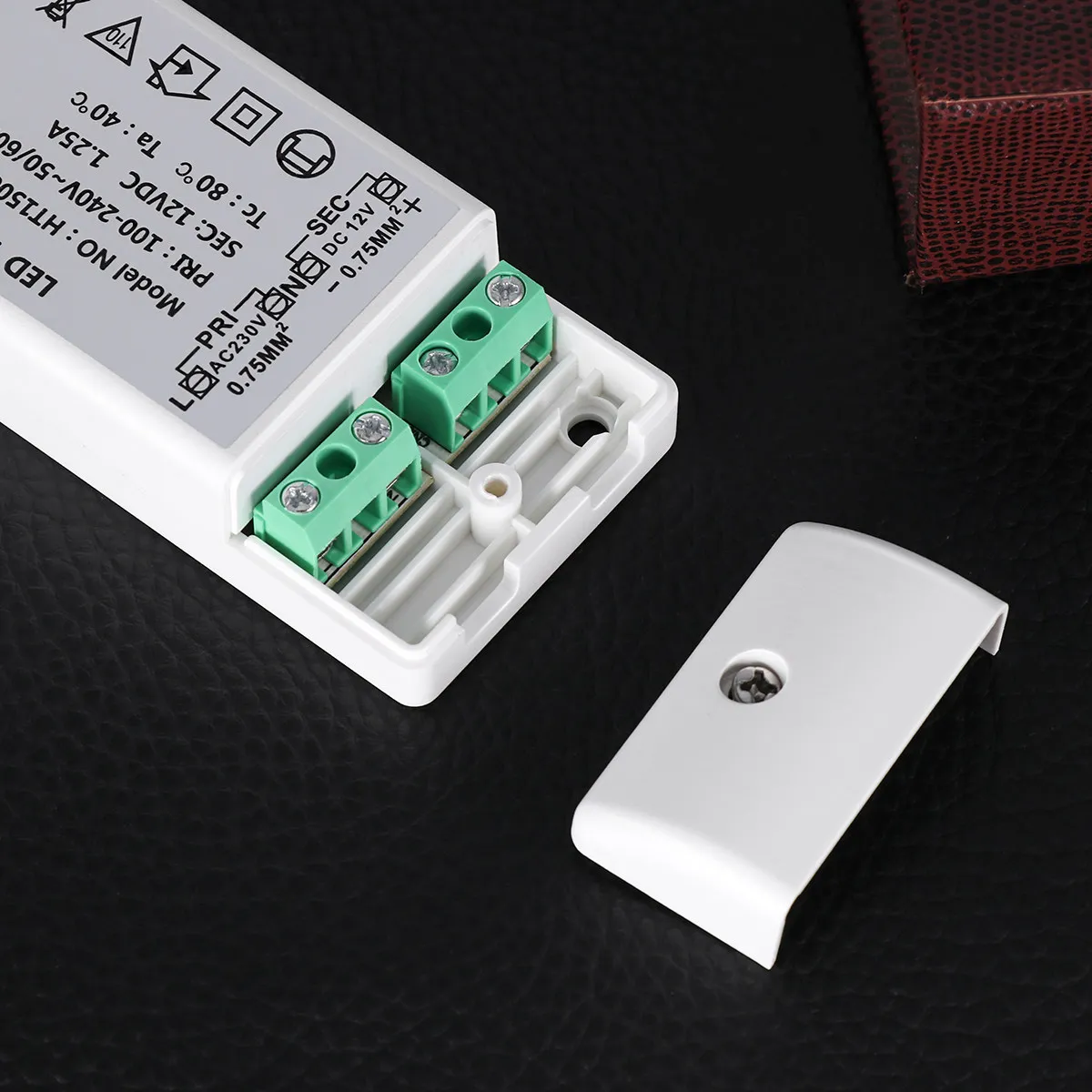 15W Dc 12V Constant Voltage LED Driver Compatible with Most LED Lights Easy Wiring Mounting Overload Short Circuit Overvoltage