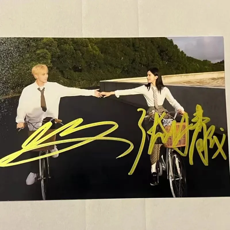 

Chen Feiyu Zhang Jingyi Poster Autographed Photo TV Lighter & Princess Drama Stills Handwritten Collection Signature Pictures