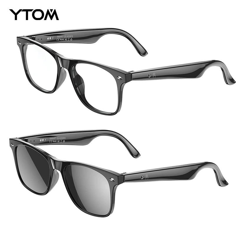 

YTOM Smart Glass 134, онлайн-языка, AI, автоматический перевод диалога, Bluetooth-очки с динамиком, спортивная защита от ультрафиолета
