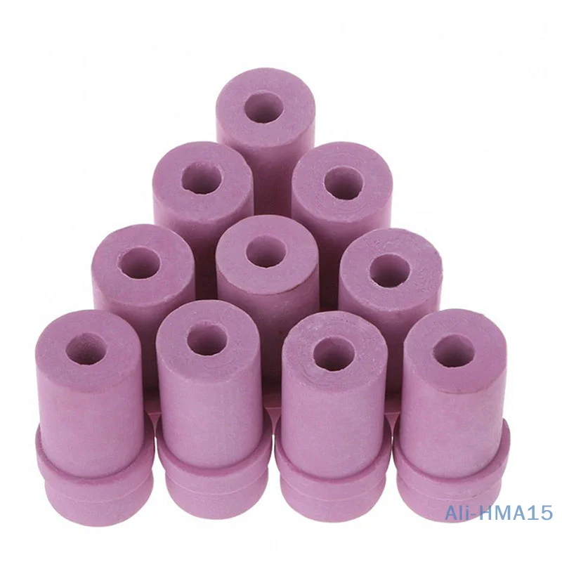 10Pcs Ceramic Sandblast Nozzle Air Sandblaster Tips For Pneumatic Blasting Tools