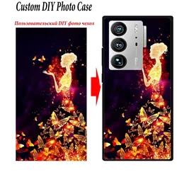 Customized DIY Photo Phone Cases For ZTE Blade V40 Vita V30 Vita Silicone Cover ZTE Axon 40 Ultra Libero 5G III II Case Picture