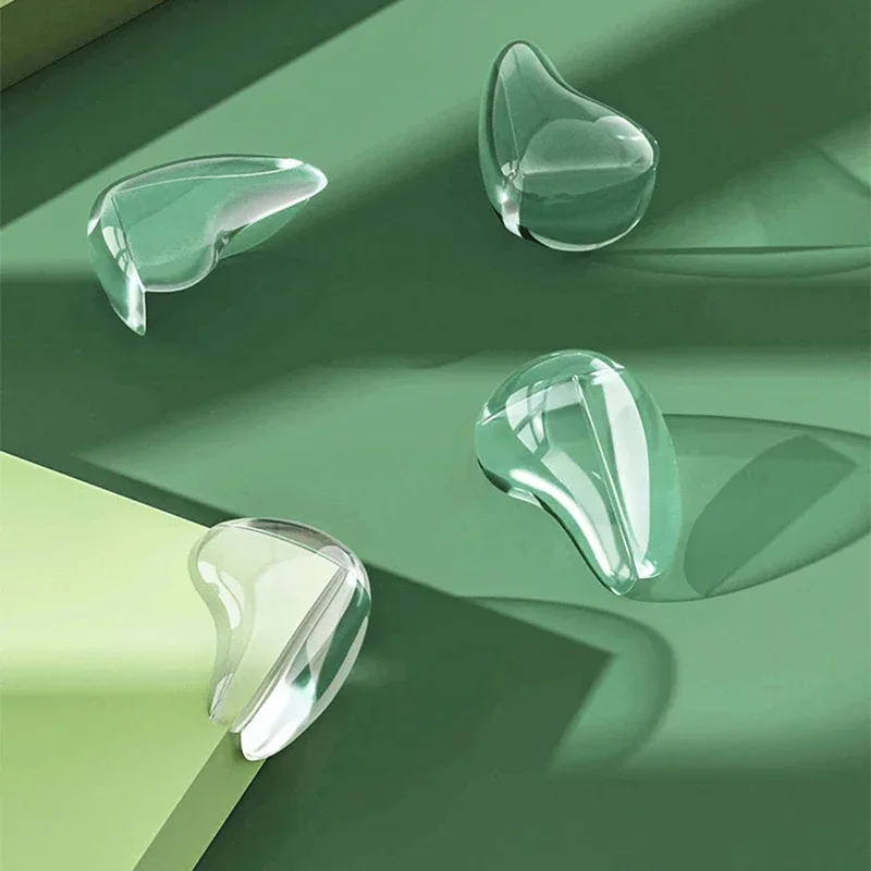 10PCS Clear Anti-collision Coffee Table Furniture Corner Protectors Children's Soft Corner Sheathing Living Room Decor view 3
