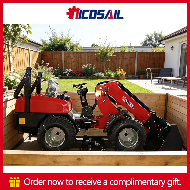 

Industrial Telescopic Loader Safe Operation Environmental Friendly CE Certified Mini Telehandler