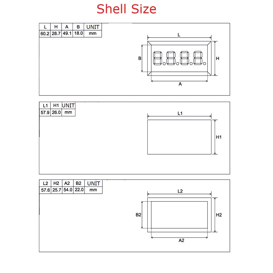 1/2PCS DC 12V Modbus RTU 6 Bit ASCII Character RS485 LED Display Module 0.36inch Digital Tube for PLC HMI NODEMCU ESP8266 ESP32