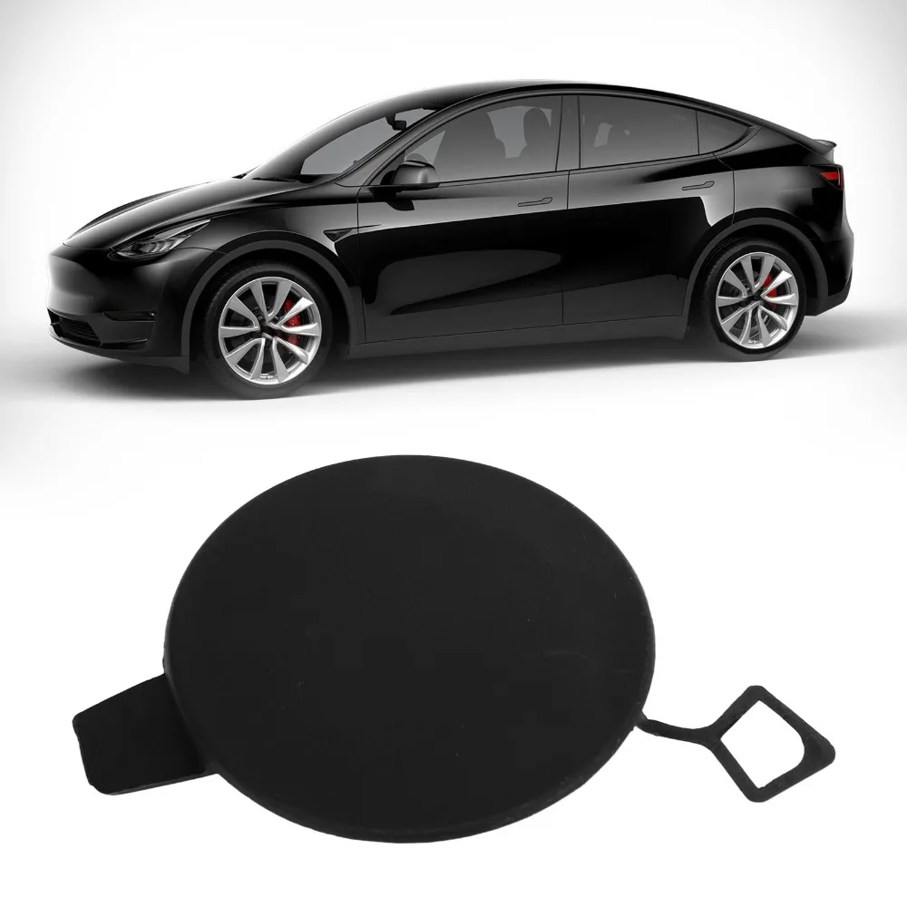 

1494426-00-A Rear Bumper Cover Towing Eye Cap Bumper Cap Tow Hook Cover Trailer Tow Cover for Tesla Model Y Vehicle Accessories