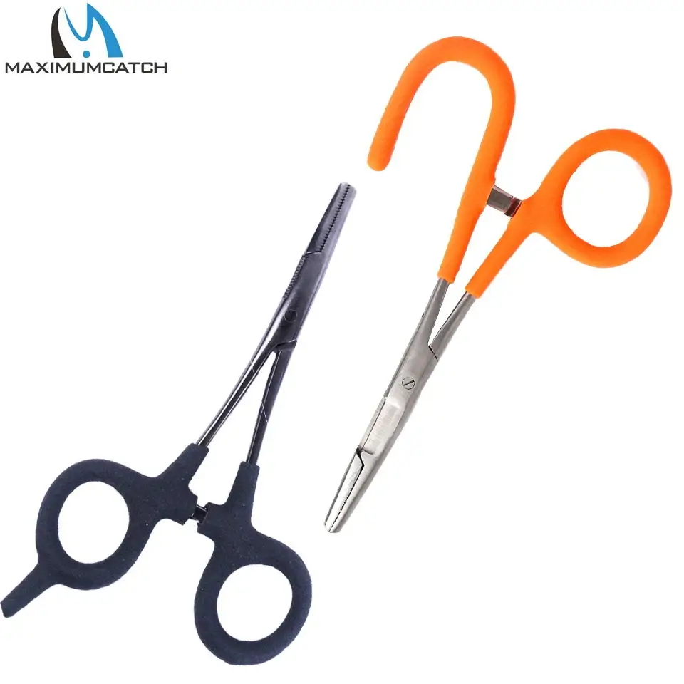 Maximumcatch Fly Fishing Hook Remover Stainless Steel Forceps with Scissors Bait Tools