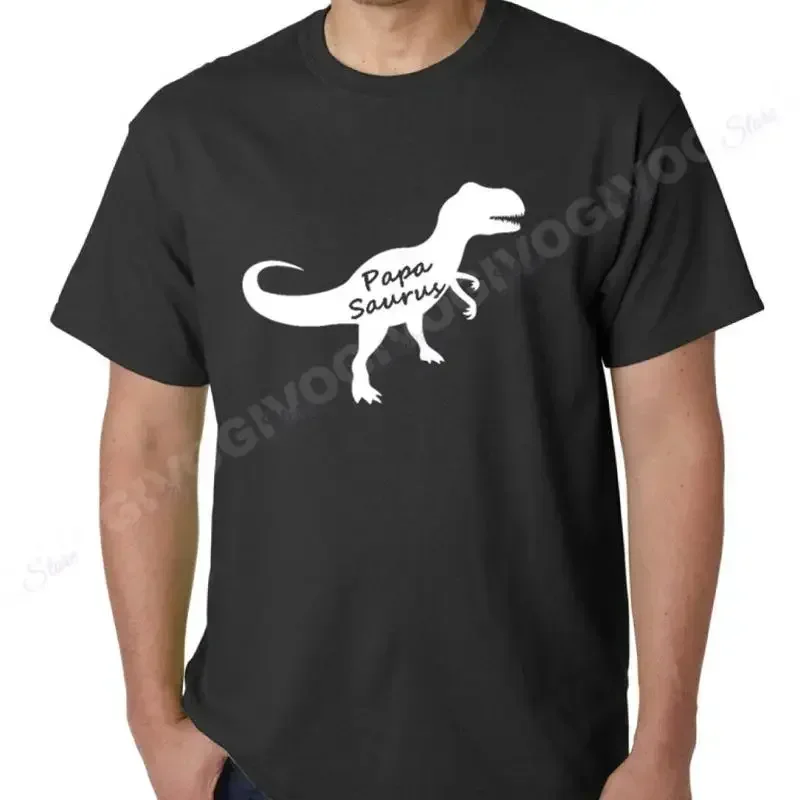 Papa Saurus T Shirt Father's Day for Dad Husband Best Ever Dada