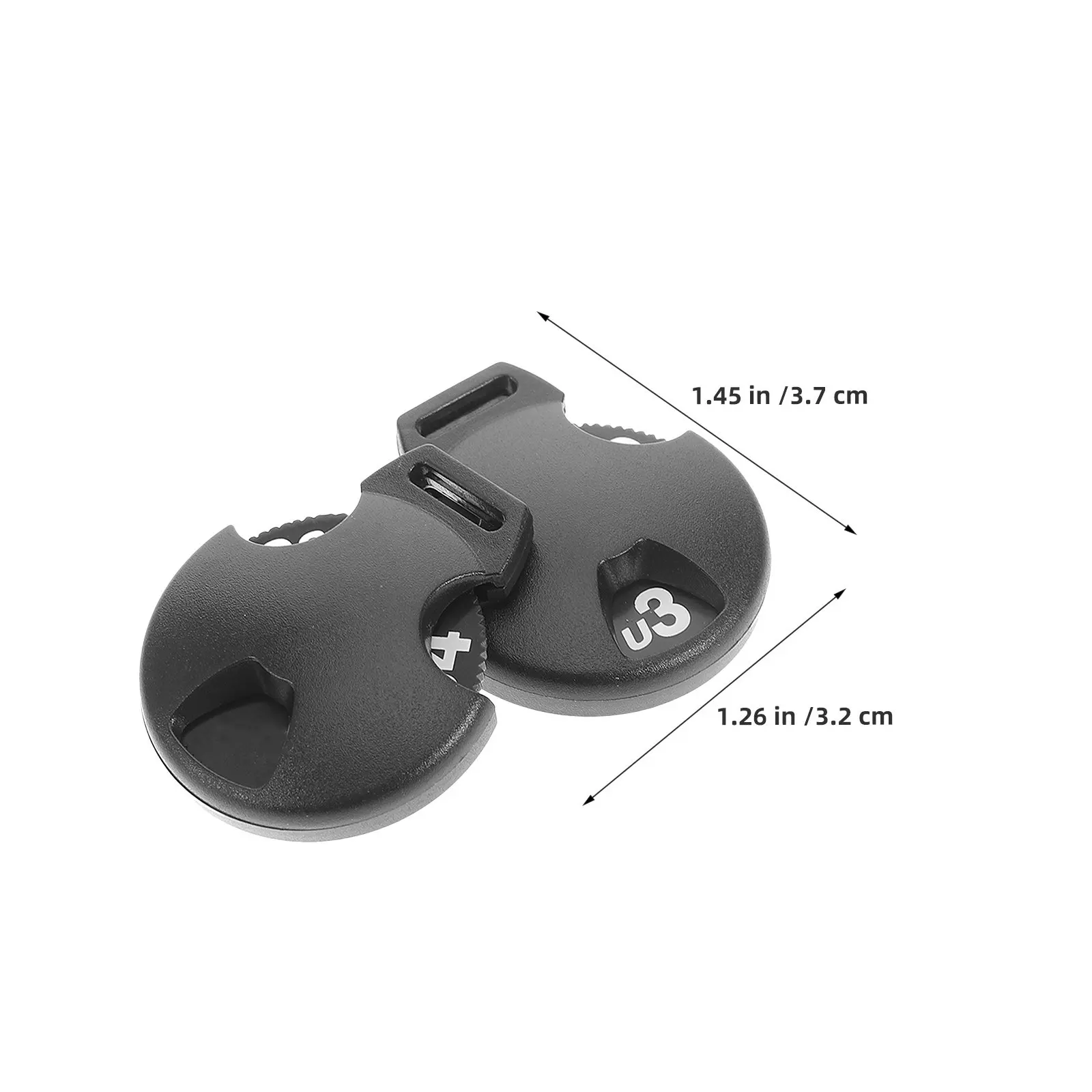 16Pcs Golf Headcover Number Tags Interchangeable Rotating Plastic Markers for Driver Fairway Woods Putter Mallet Covers view 5