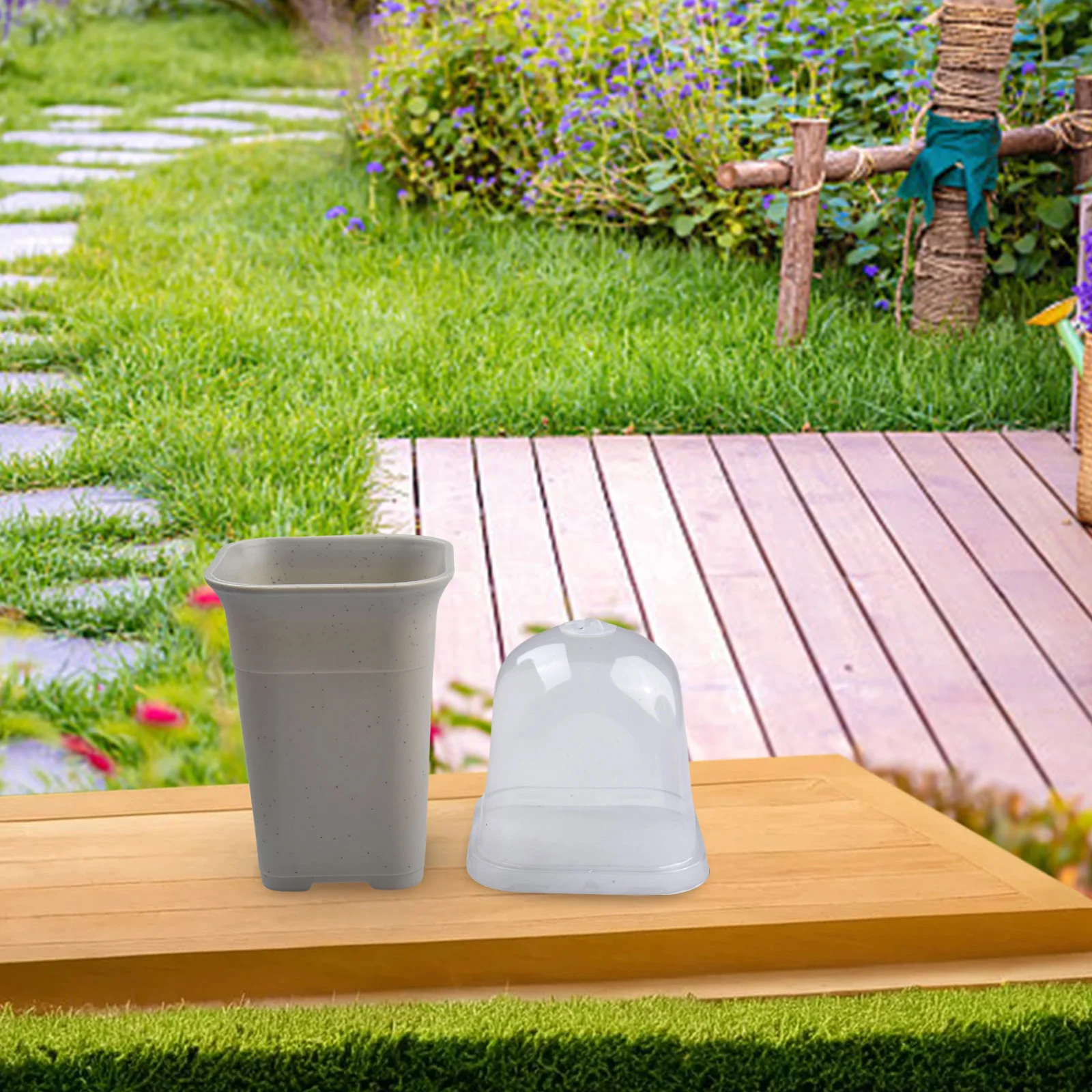 Nursery Plant Pot Versatile 1 Pcs 150*120*250mm Black/White Breathable And Draining Outdoor Garden High Quality
