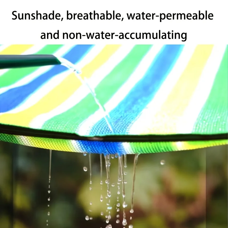 

Patio Sunshade Net with Holes for Easy Installation, Suitable for Backyards and Garages The Outdoor Sunshade Net Provides