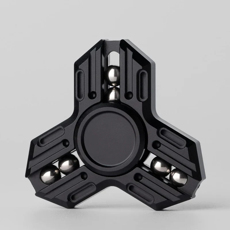 MACKIE Ridder Angst Relief Rvs Fidget Spinner EDC Speelgoed Anti Stress Zintuiglijke ADHD Fidgeting Speelgoed voor Volwassenen Kinderen