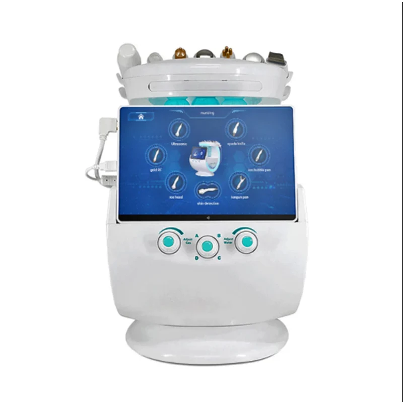 7 In 1 Professional Smart Ice Blue Analyzer Multifunction Facial Machine Latest Facial Treatment Device For Skin Care