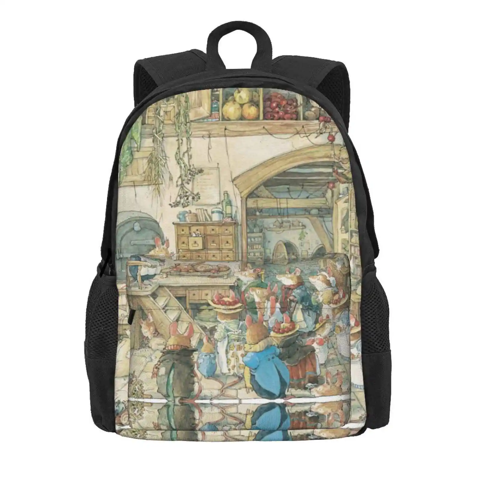 The Fruits Of The Hedge Hot Sale Schoolbag Backpack Fashion Bags Brambly Hedge Jill Barklem English Quintessential British