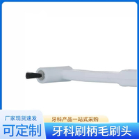 100pcs Disposable Composite Brushes Tips Dental Micro Applicators Handles Sticks For Dentist Clinic Lab Medicine Wipping Tools
