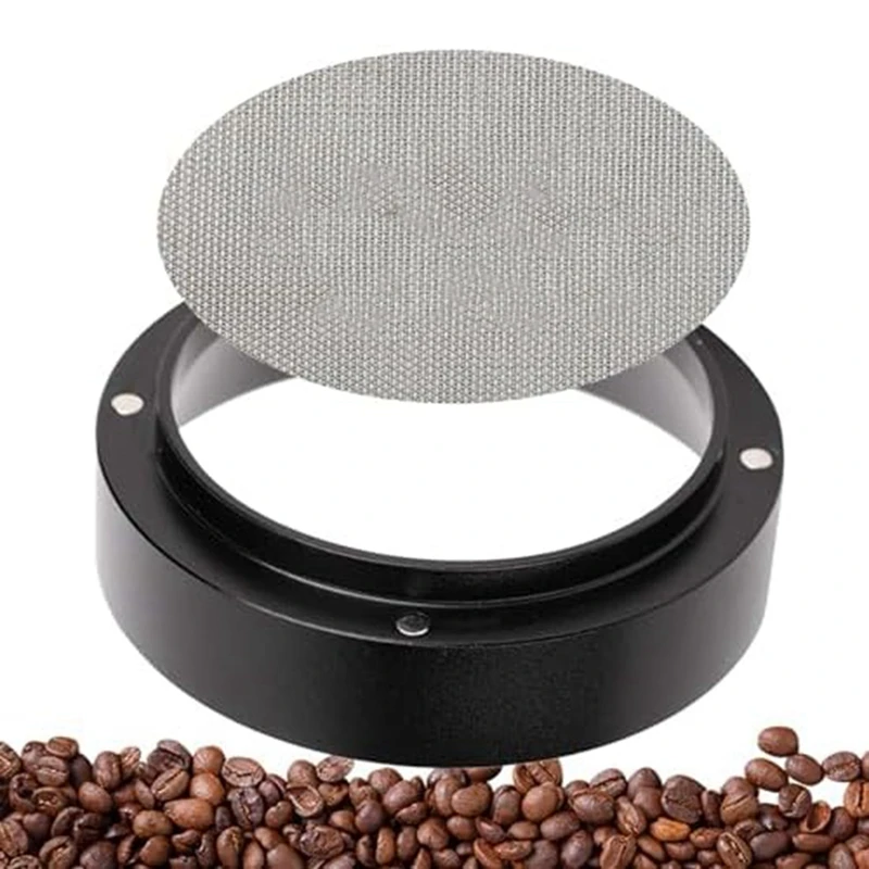 Jarum Stainless Steel, alat pengaduk kopi 58Mm, corong dosis Espresso, tahan lama