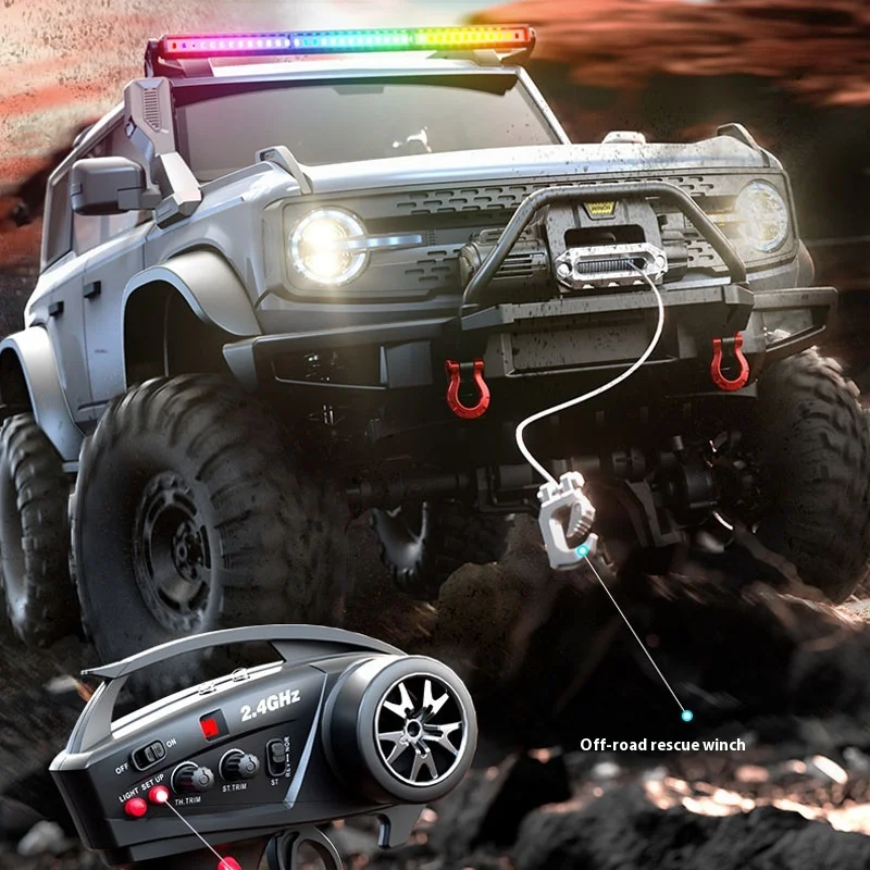 

Full Proportional Remote Control Professional Rc Four-Wheel Drive Super Powerful All Terrain Climbing Off-Road Vehicle Mode