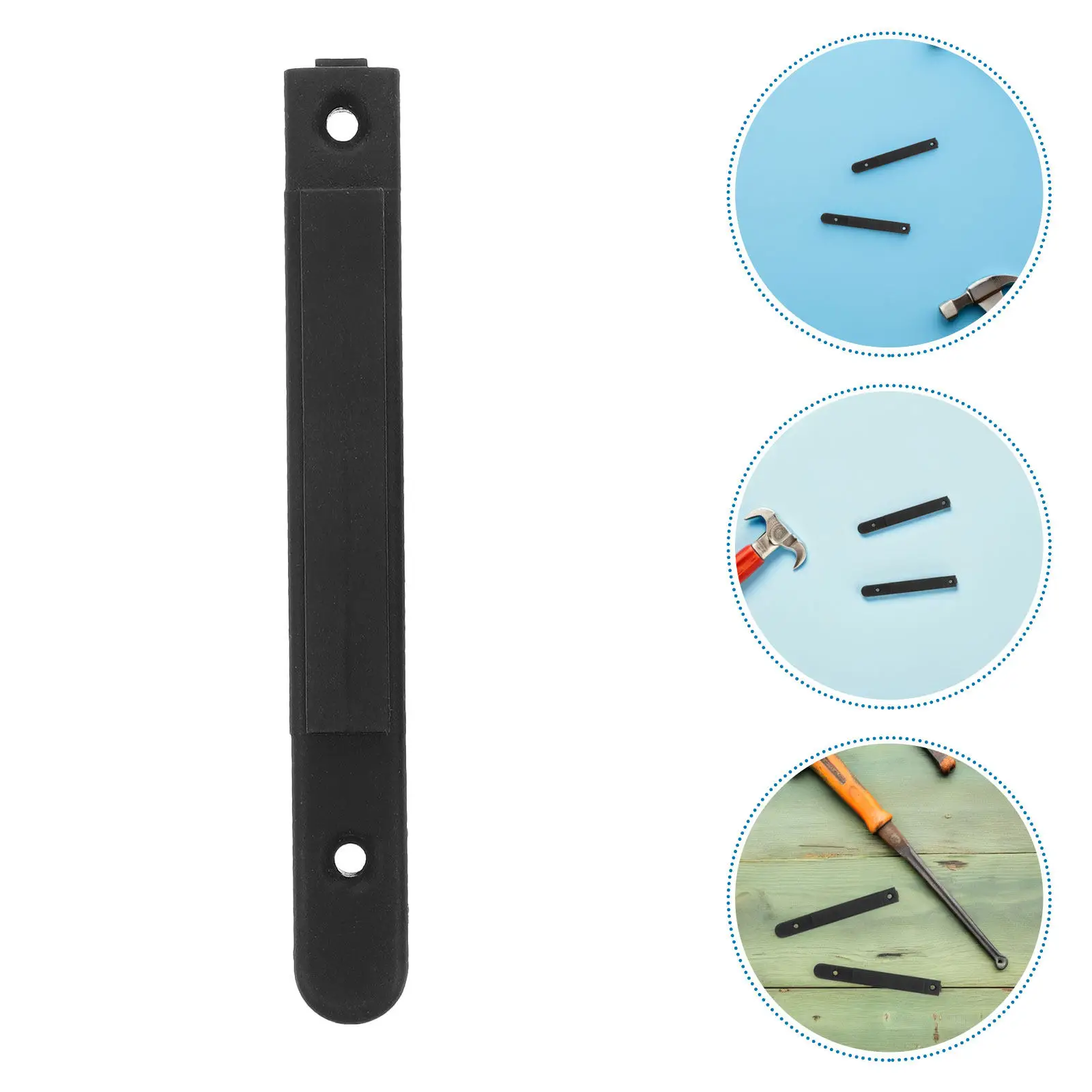 8Pcs Wall Belt Bracket Retractable Belt Barrier Connector Universal Stanchion Wall Receiver Kit for Crowd Control Queue Line