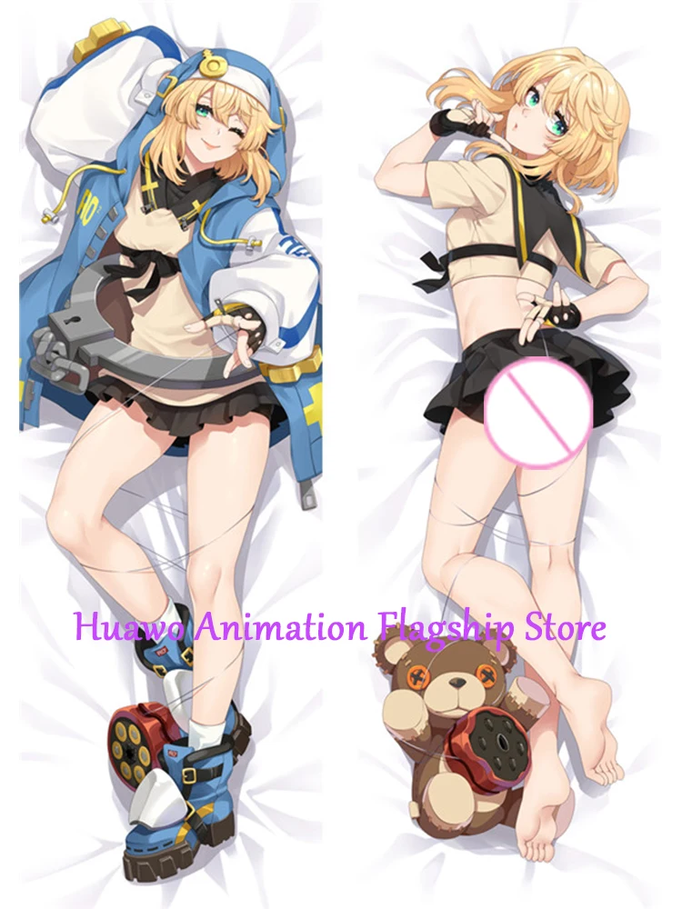 

Dakimakura Anime Pillow Cover Bridget Double Sided Print 2Way Cushion Cover Xmas Gifts