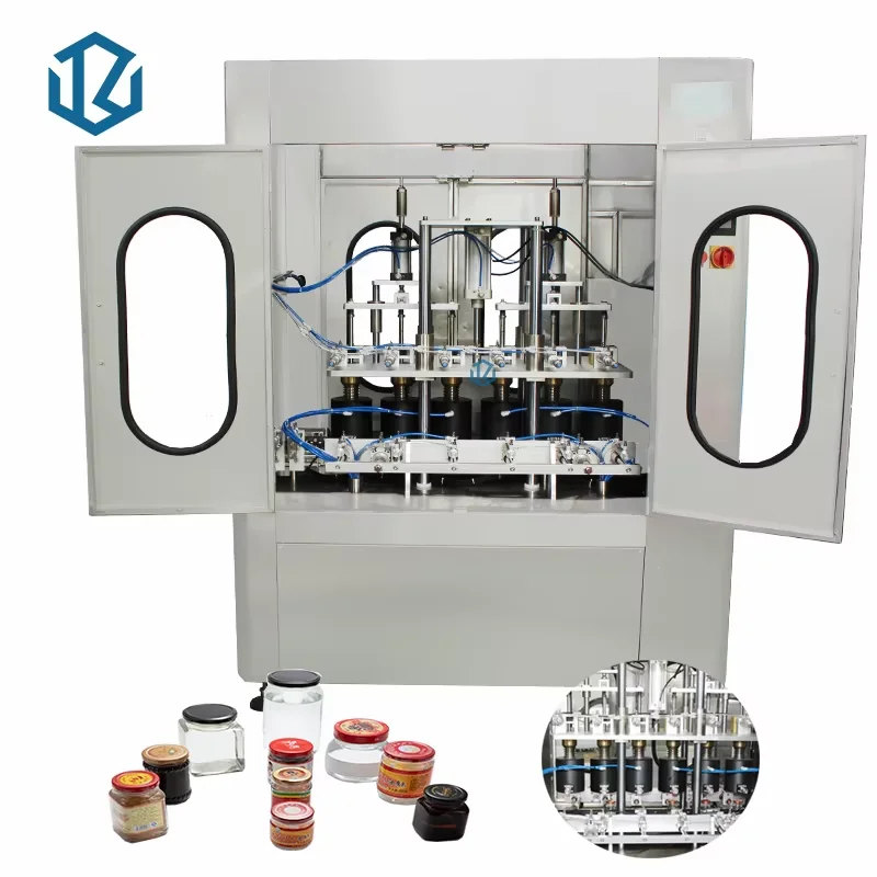 Automatic Honey Bottle Vacuum Capping Machine