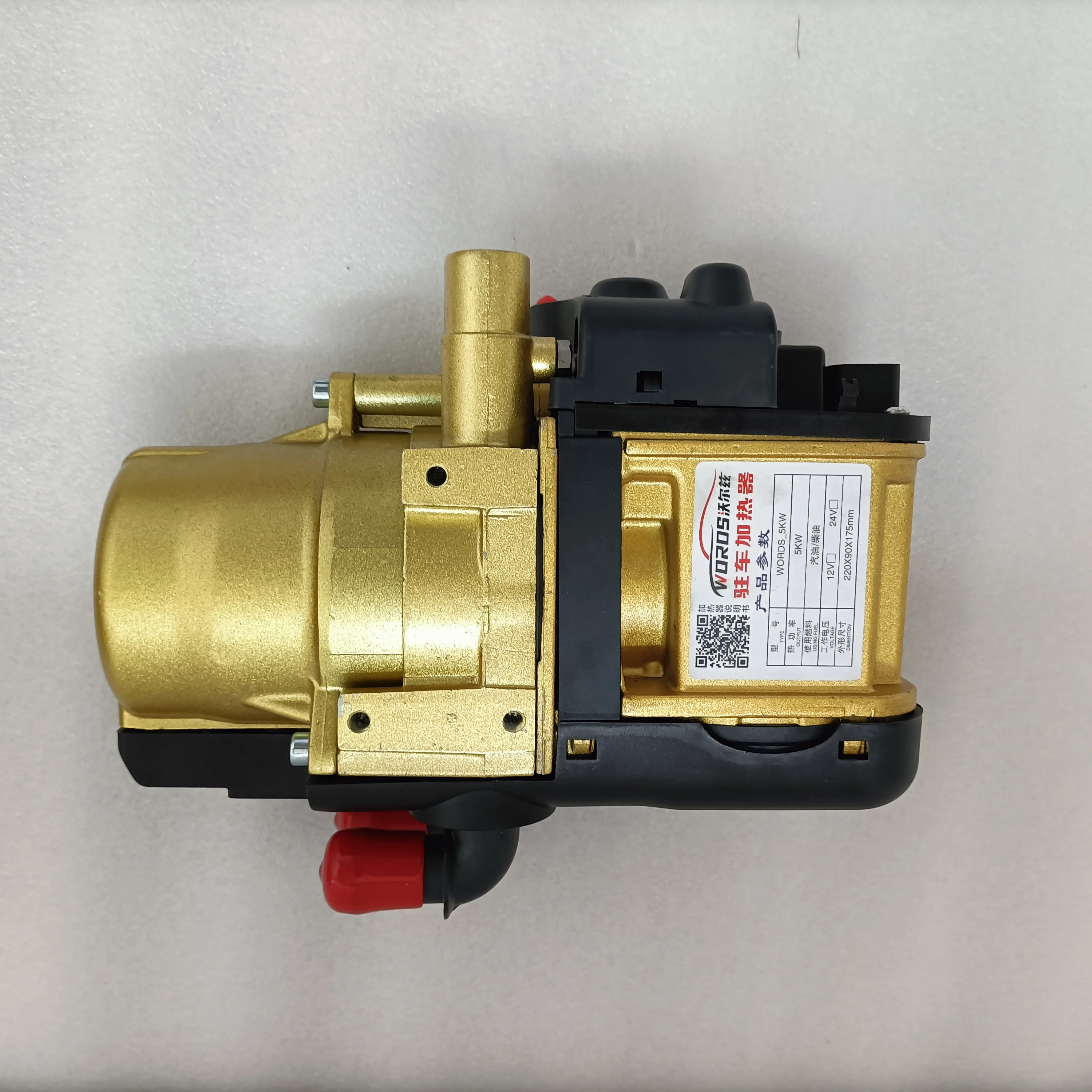 رائجة البيع محرك المبرد التسخين المسبق 5KW 12 فولت 24 فولت ديل سخان مياه التوقف سخان السائل لشاحنة سيارة