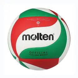 Molten-Ballon de Volley-ball en PU pour Entraînement Niket Extérieur, Taille Standard Officielle 4/5, V4M4000, V5M4000