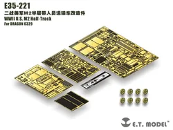 ET Model 1/35 E35-221 WWII U.S. M2 Half-Track For DRAGON 6329