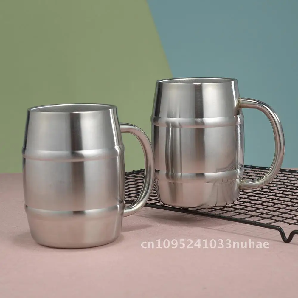 

304 stainless steel beer cup draft beer cup anti-scalding water cup milk cup juice tea cup